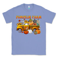 Colony Blue pumpkin farm Classic Tee - CowGirlArtShop