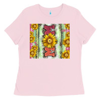 Bubblegum Pink Mom leopard Ladies Tee - CowGirlArtShop