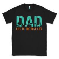 Black dad life is the best life Classic Tee - Artiststas