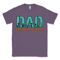 Lavender dad life is the best life Classic Tee - Artiststas