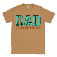 Toasted Coconut dad life is the best life Classic Tee - Artiststas