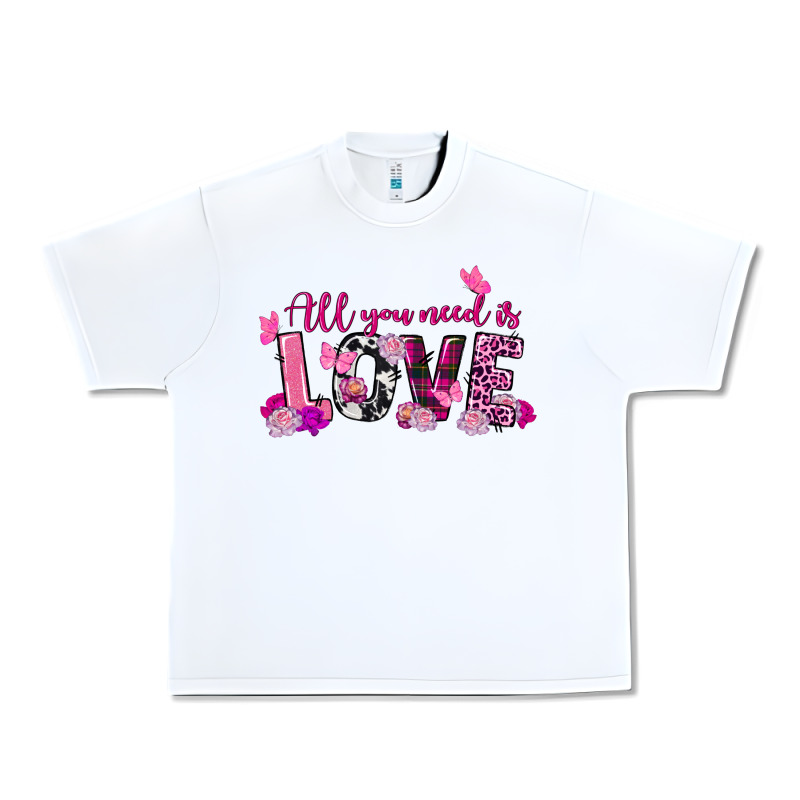 All You Need Is Love Valentine's Day Urban Heavy Tee by FaDigitalArtStudio | Teevron