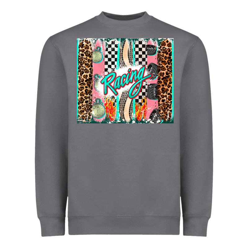 Racing Brushstroke Heavyweight Sweatshirt by AdoDesignShop | Teevron