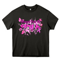 Asphalt Stronger than the storm Cancer Awareness Heavy Core Tee - HowdyJamesFarm