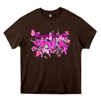 Chocolate Brown Stronger than the storm Cancer Awareness Heavy Core Tee - HowdyJamesFarm