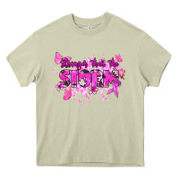 Mossy Stronger than the storm Cancer Awareness Heavy Core Tee - HowdyJamesFarm