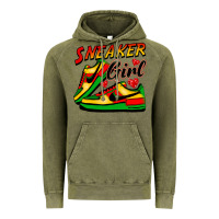 Vintage Olive sneaker girl Vintage Hoodie - FaDigitalArtStudio