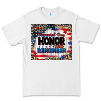 White memorial day honor and remember Premium Tee - CowGirlArtShop