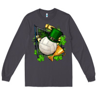 Smoke st.patrick's day volleyball Long Sleeve Tee - FaDigitalArtStudio