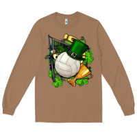 Toasted Coconut st.patrick's day volleyball Long Sleeve Tee - FaDigitalArtStudio