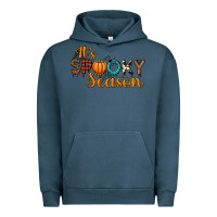 Pigment Midnight Navy it's spooky seanson Urban Hoodie - JahusDesignShop