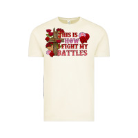 Vintage Arctic This is how i fight my battles Valentine's Day Vintage Tee - FaDigitalArtStudio