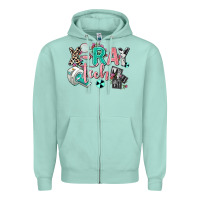 Seafoam x ray tech Zipper Hoodie - AdoDesignShop