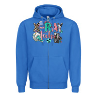 True Royal x ray tech Zipper Hoodie - AdoDesignShop