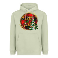Matcha merry and bright christmas tree Heavyweight Hoodie - AdoDesignShop