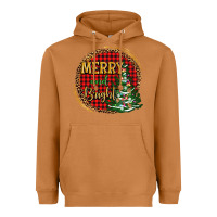 Meerkat merry and bright christmas tree Heavyweight Hoodie - AdoDesignShop