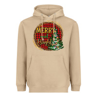 Mushroom merry and bright christmas tree Heavyweight Hoodie - AdoDesignShop