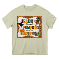 Mossy jesus flannel's pumpkins blessings Heavy Core Tee - TumblerDesignByShophia