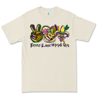 Bone peace love mardi gras Premium Tee - CowGirlArtShop