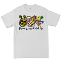 Peace Love Mardi Gras Premium Tee | Teevron