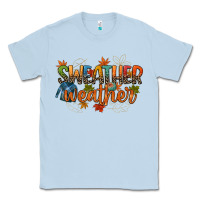 Dusty Blue sweather weather Classic Tee - CowGirlArtShop