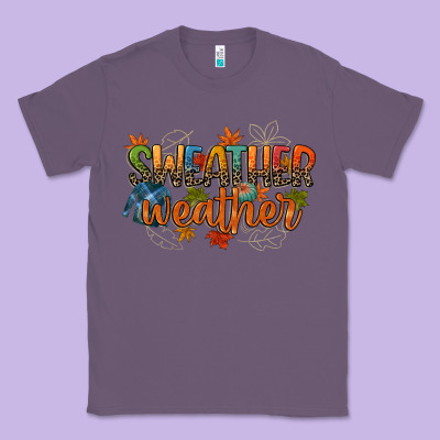 Sweather Weather Classic Tee Designed By Cowgirlartshop