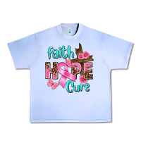 Grape Ice Faith hope cure Breast Cancer Urban Heavy Tee - FaDigitalArtStudio