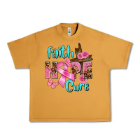 Peanut Butter Faith hope cure Breast Cancer Urban Heavy Tee - FaDigitalArtStudio