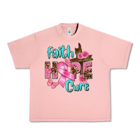 Salmon Faith hope cure Breast Cancer Urban Heavy Tee - FaDigitalArtStudio