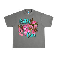 Tornado Faith hope cure Breast Cancer Urban Heavy Tee - FaDigitalArtStudio