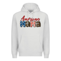 Dove Grey Western American Mama Mother's Day Premium Hoodie - LillyAllenDesigns
