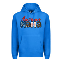 True Royal Western American Mama Mother's Day Premium Hoodie - LillyAllenDesigns