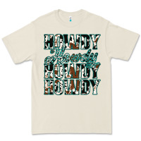 Bone Howdy Cowhide Turquoise Premium Tee - Jasminsmagicworld