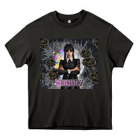 Asphalt gothic girl with black rose Heavy Core Tee - TumblerDesignByShophia