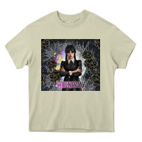 Mossy gothic girl with black rose Heavy Core Tee - TumblerDesignByShophia