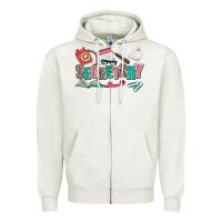 Oatmeal Heather secretary Zipper Hoodie - AdoDesignShop