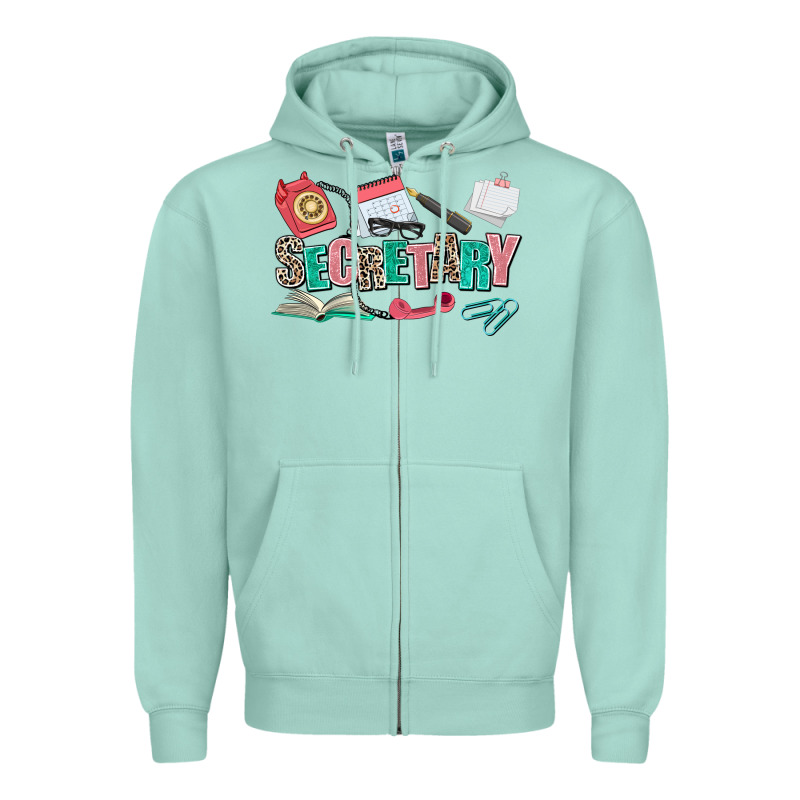 Secretary Zipper Hoodie by AdoDesignShop | Teevron