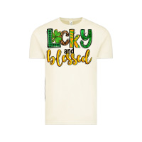 Vintage Arctic St. Patrick's Lucky and blessed Vintage Tee - OliviaCreatesArt