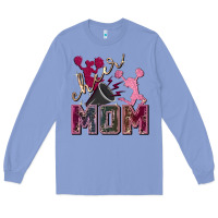 Colony Blue cheer mom Long Sleeve Tee - FaDigitalArtStudio