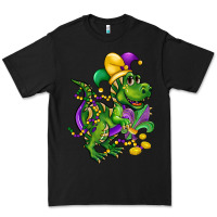 Black mardi gras trex Premium Tee - CowGirlArtShop