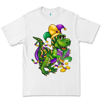 White mardi gras trex Premium Tee - CowGirlArtShop