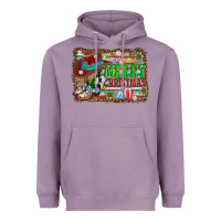 Lavender merry christmas western boots Heavyweight Hoodie - AdoDesignShop