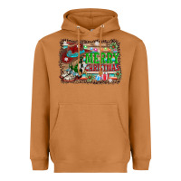 Meerkat merry christmas western boots Heavyweight Hoodie - AdoDesignShop