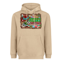 Mushroom merry christmas western boots Heavyweight Hoodie - AdoDesignShop