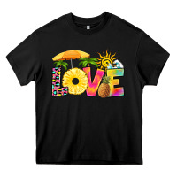 Black love pineapple Heavy Core Tee - RanaPortraitStore