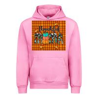 Fuchsia Pink thankful tumbler Urban Hoodie - JahusDesignShop