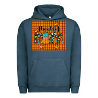 Pigment Midnight Navy thankful tumbler Urban Hoodie - JahusDesignShop