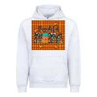 White thankful tumbler Urban Hoodie - JahusDesignShop