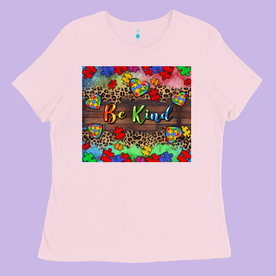 Be Kind Ladies Tee Designed By Cowgirlartshop