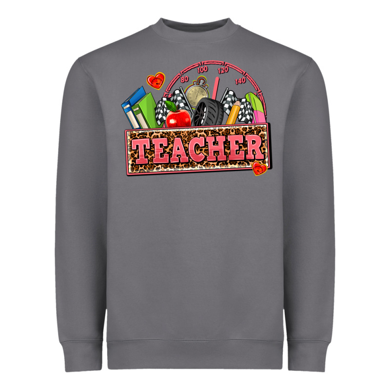 Race Teacher Heavyweight Sweatshirt by AdoDesignShop | Teevron